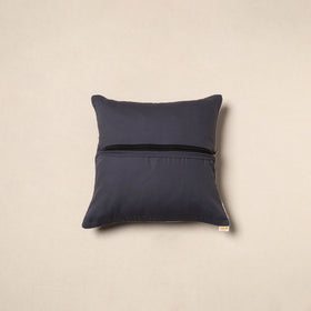 Grey - hand batik cotton cushion cover 26 - handcrafted
