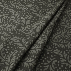 Grey - hand batik cotton fabric 01 - handcrafted