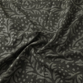 Grey - hand batik cotton fabric 01 - handcrafted