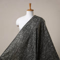 Grey Hand Batik Print Cotton Fabric