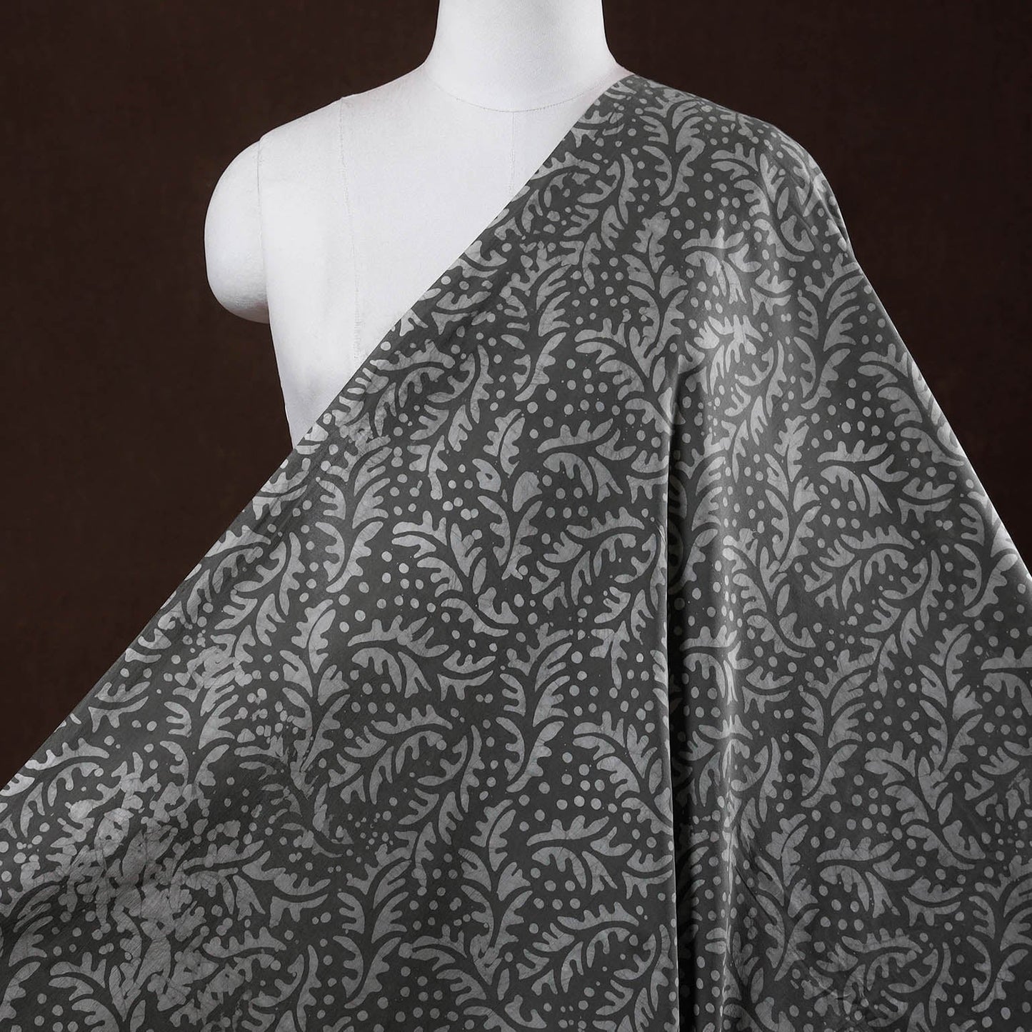 Hand batik cotton fabric 21 - handcrafted