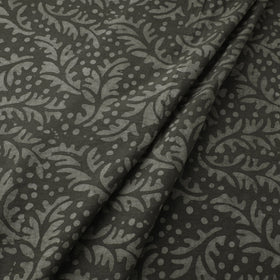 Grey - hand batik cotton fabric 01 - handcrafted