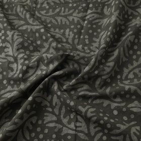 Grey - hand batik cotton fabric 01 - handcrafted