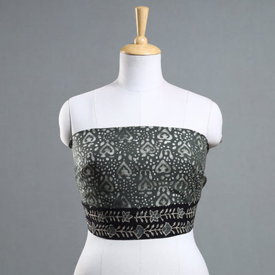 Buy Batik Printed Cotton Blouse Piece Online at iTokri.com