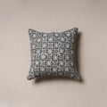 Hand block batik print cushion cover 14 - handcrafted