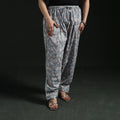 Hand block print cotton sanganeri salwar 08 - handcrafted