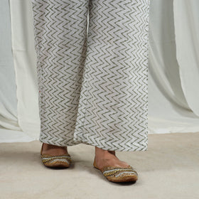 Buy Block Print Cotton Sanganeri Kurta Set