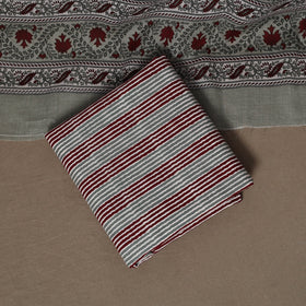 Hand sanganeri cotton 3pc unstitched dress material 20