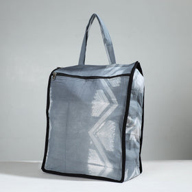 Grey Handcrafted Cotton Shopping Bag 01