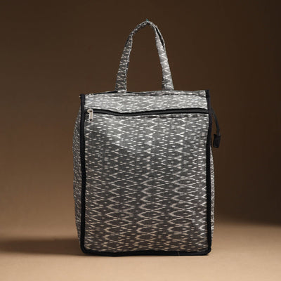 Grey Eco Friendly Handcrafted Cotton Shopping Bag