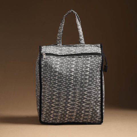 Grey Eco Friendly Handcrafted Cotton Shopping Bag