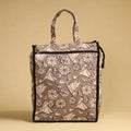 Grey Handcrafted Cotton Shopping Bag 27