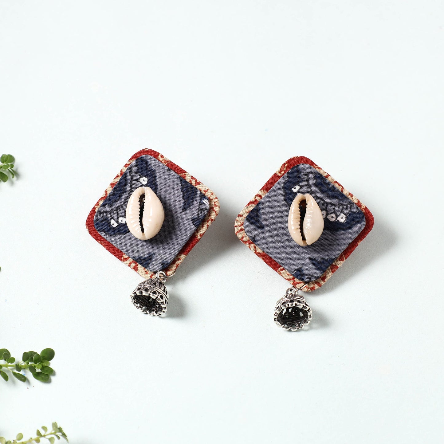  Handcrafted Fabart Earrings by Asalkaar 