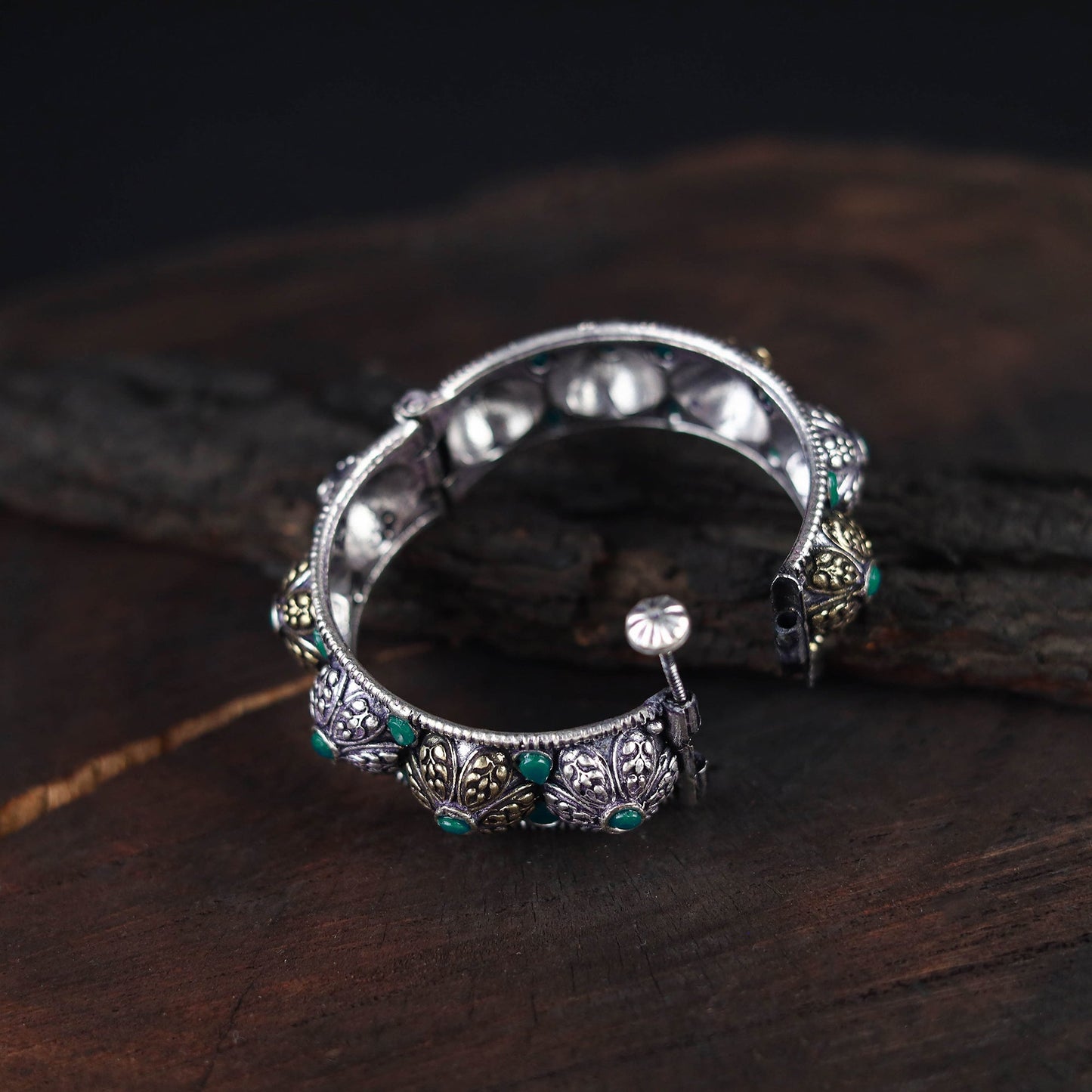 Handcrafted German Silver Bracelet / Kada