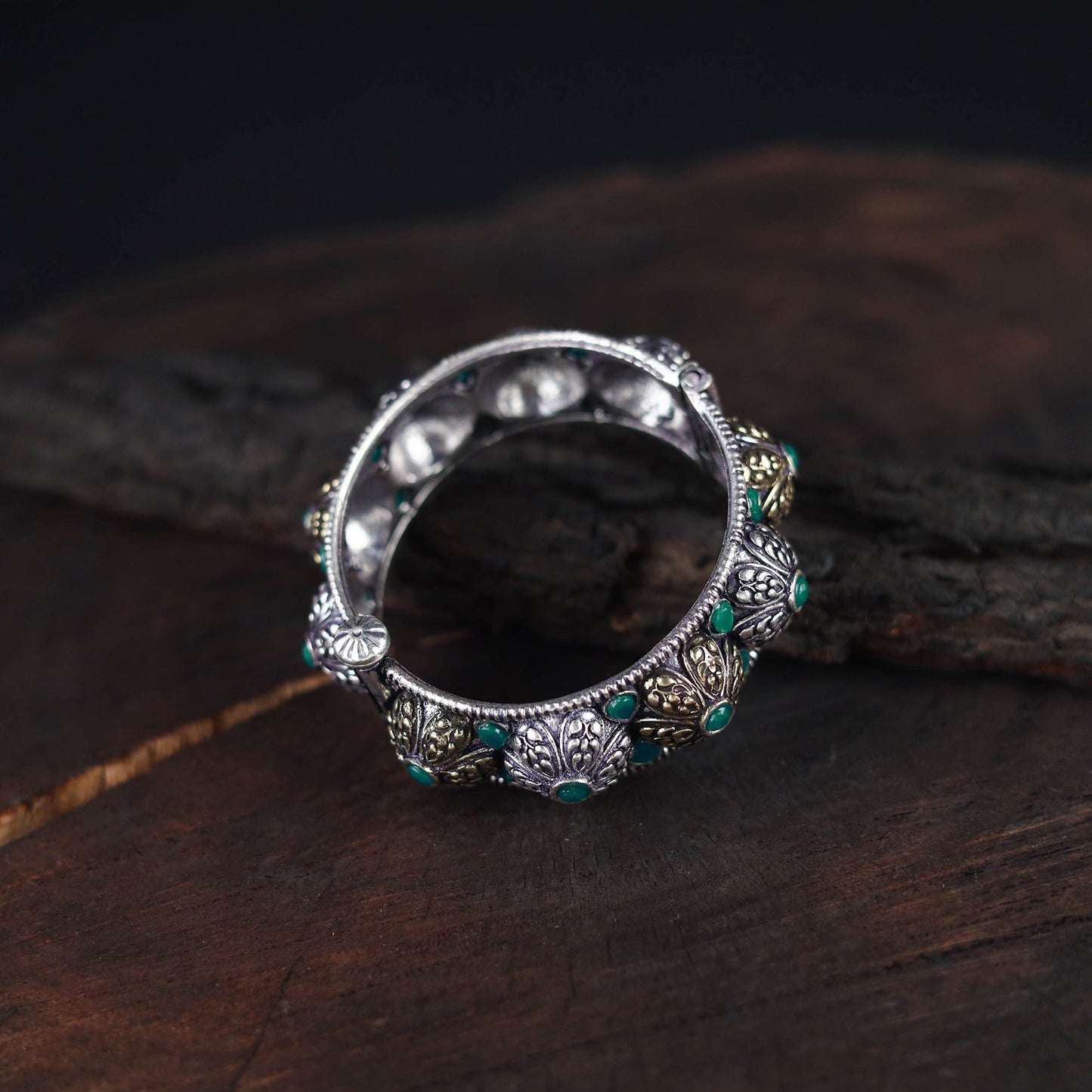 Handcrafted German Silver Bracelet / Kada