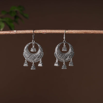  Handcrafted German Silver Earrings