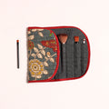  Handcrafted Multipurpose Segmented Make-up Brush Wrap Pouch/Case 09 