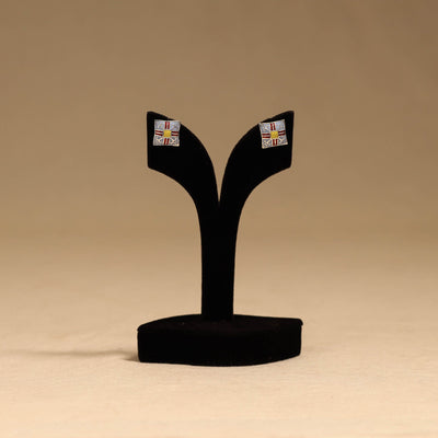 Handcrafted paka meenakari earrings 93