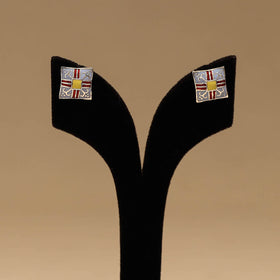 Handcrafted paka meenakari earrings 93