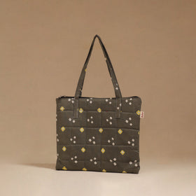 Handcrafted quilted handbag 86