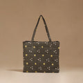 Handcrafted quilted handbag 86