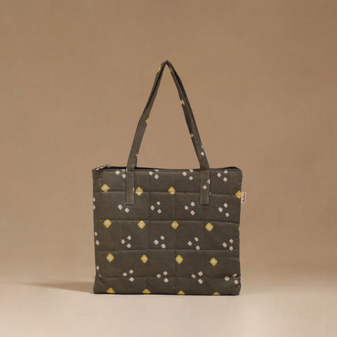 Handcrafted quilted handbag 86