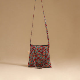 Handcrafted quilted sling bag 03
