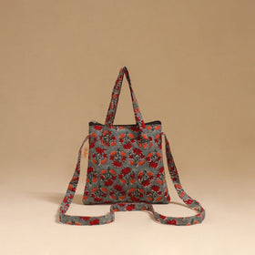 Handcrafted quilted sling bag 03