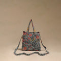Handcrafted quilted sling bag 07