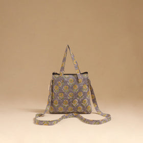 Handcrafted quilted sling bag 08