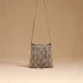 Handcrafted quilted sling bag 08