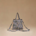 Handcrafted quilted sling bag 17