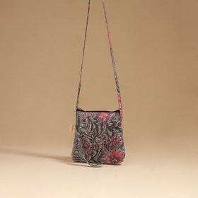 Handcrafted quilted sling bag 22