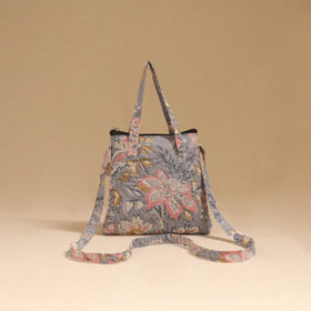 Handcrafted quilted sling bag 25