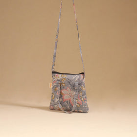 Handcrafted quilted sling bag 25
