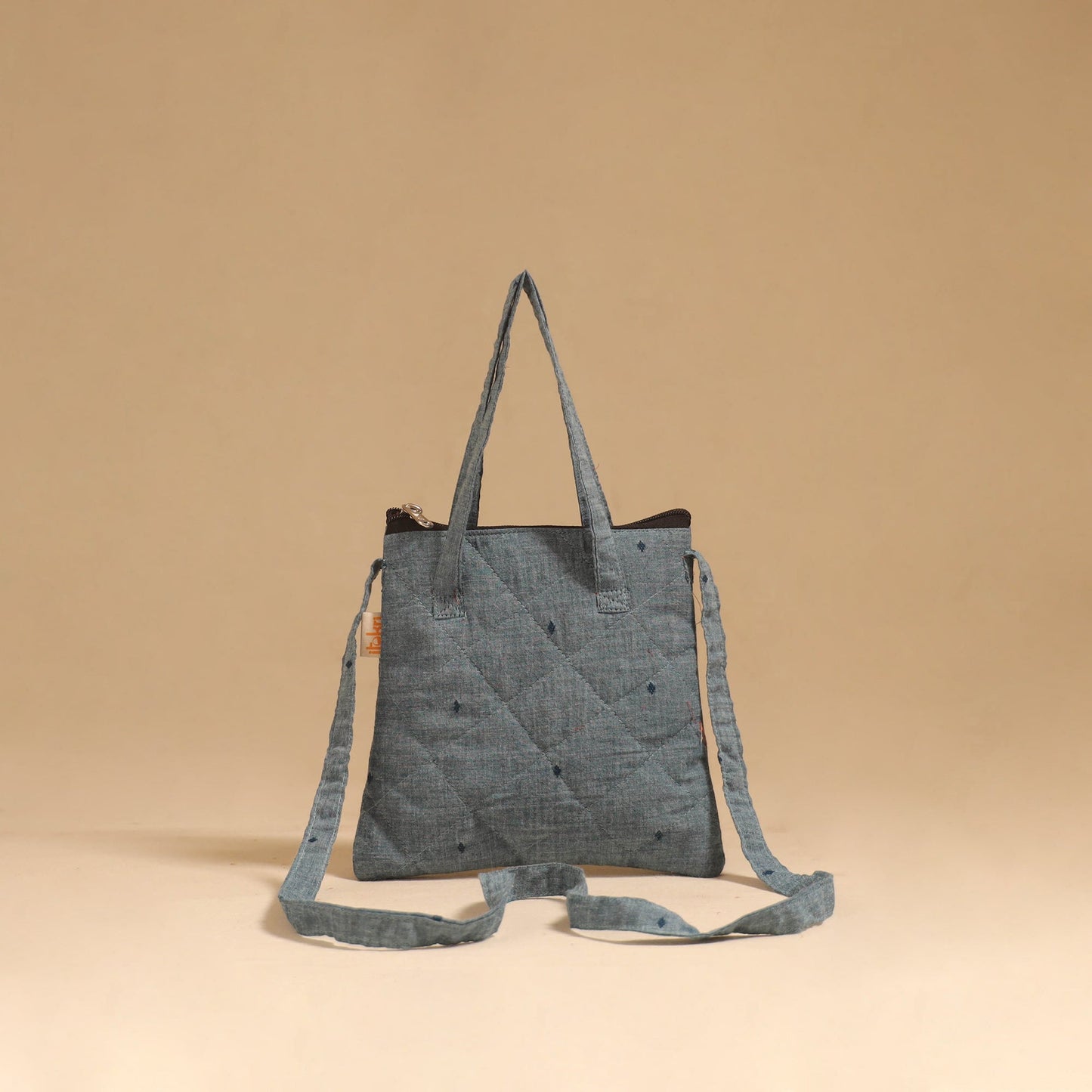 Handcrafted quilted sling bag 80