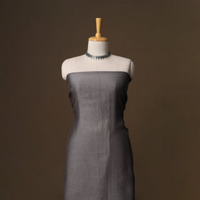 Handloom chanderi silk mukaish work 3pc unstitched dress