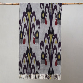 Buy Handloom Cotton Pochampally Central Asian Ikat Stole
