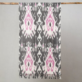  Handloom Cotton Pochampally Central Asian Ikat Stole