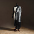 Handloom cotton pochampally ikat dupatta 04 - handcrafted