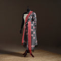Handloom cotton pochampally ikat dupatta 12 - handcrafted