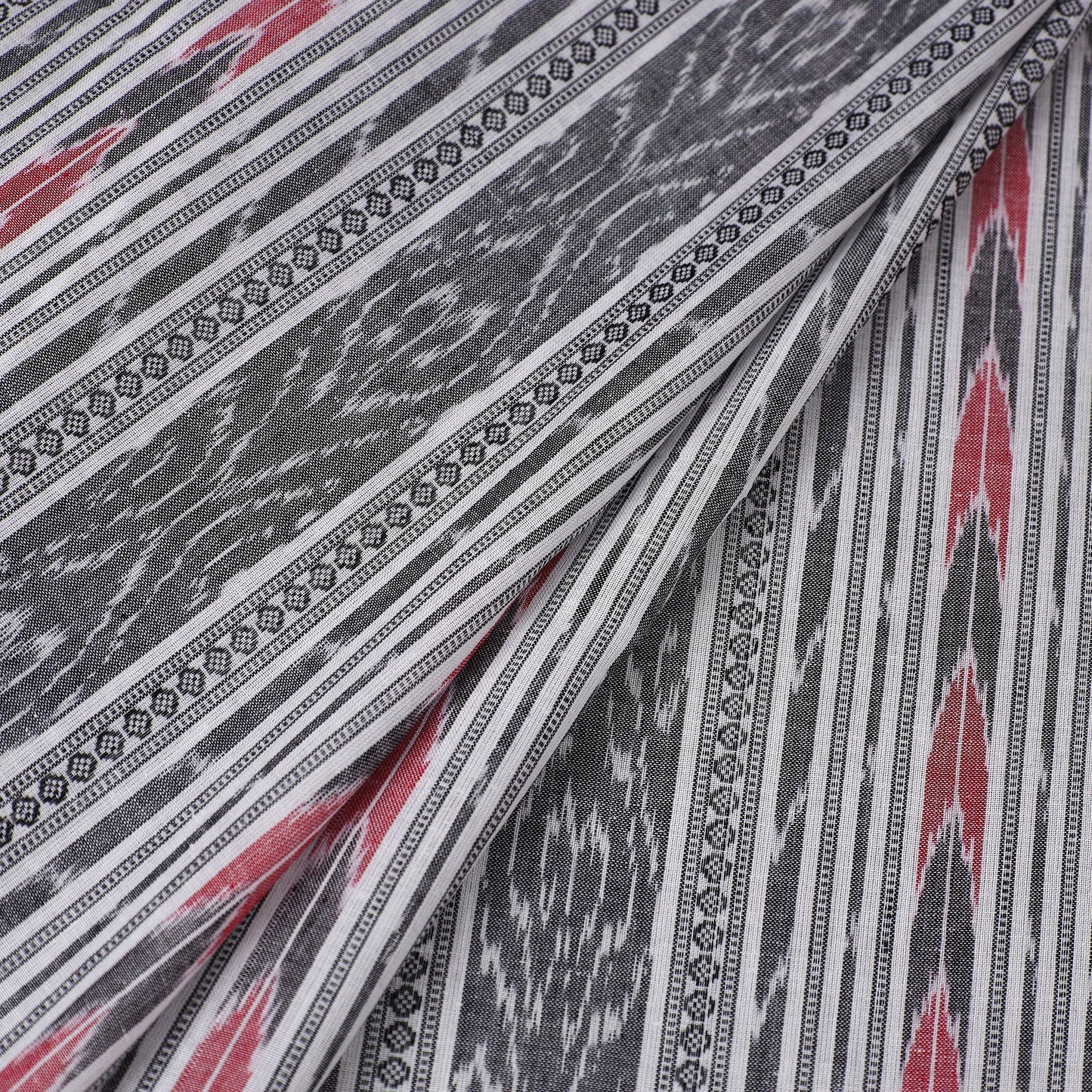  Handloom Cotton Sambalpuri Ikat Fabric