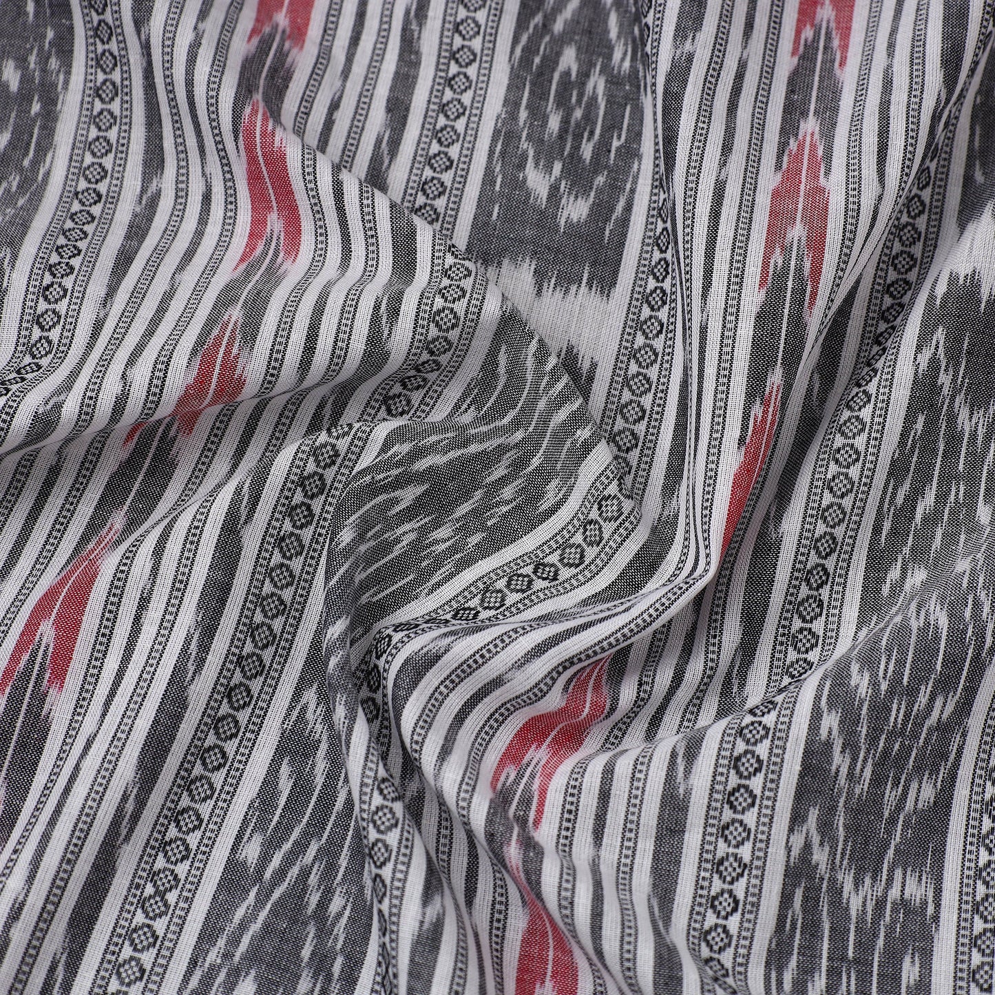  Handloom Cotton Sambalpuri Ikat Fabric