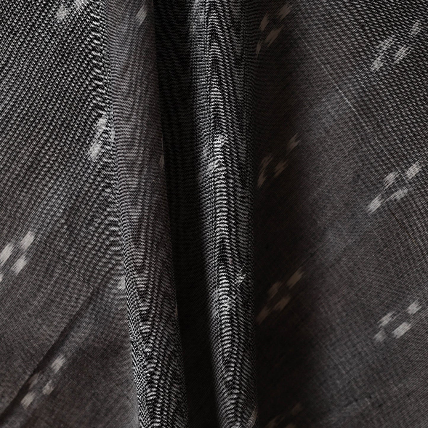 Grey - handloom cotton sambalpuri ikat fabric 18
