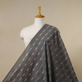 Grey - handloom cotton sambalpuri ikat fabric 18