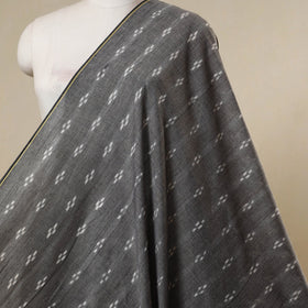 Grey - handloom cotton sambalpuri ikat fabric 18