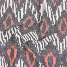 Handloom cotton single pochampally ikat bed sheet (90 x 60