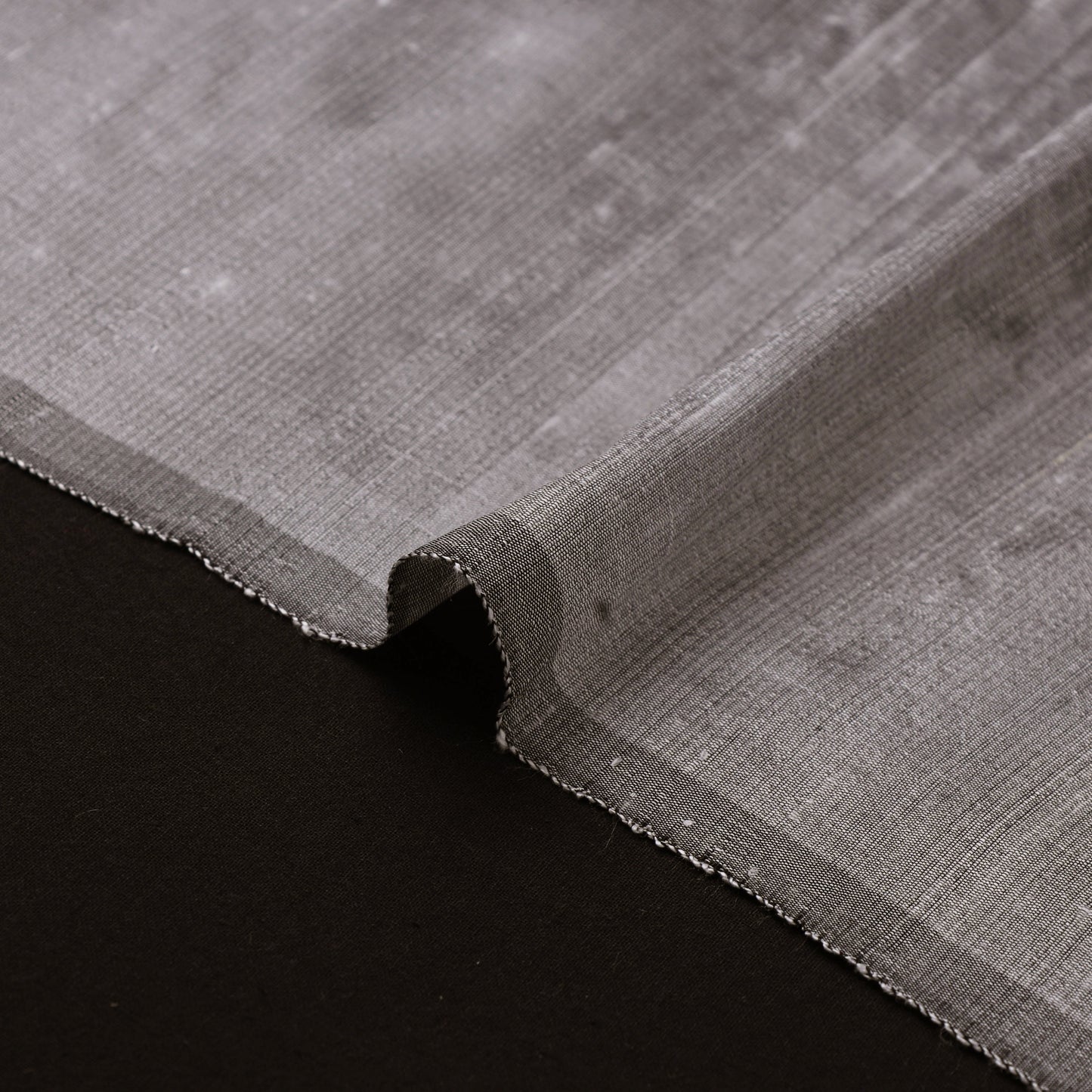 Handloom dupion silk natural dyed plain fabric 10