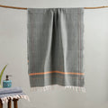 Buy Handloom Fine Cotton Plain Bath Towel