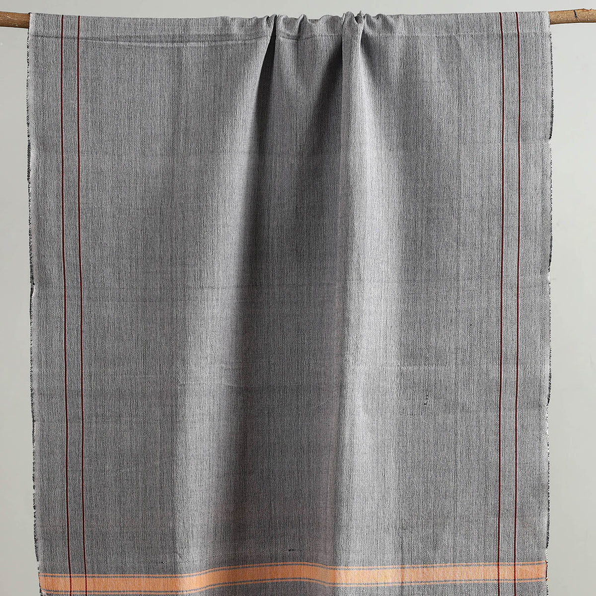 Buy Handloom Fine Cotton Plain Bath Towel